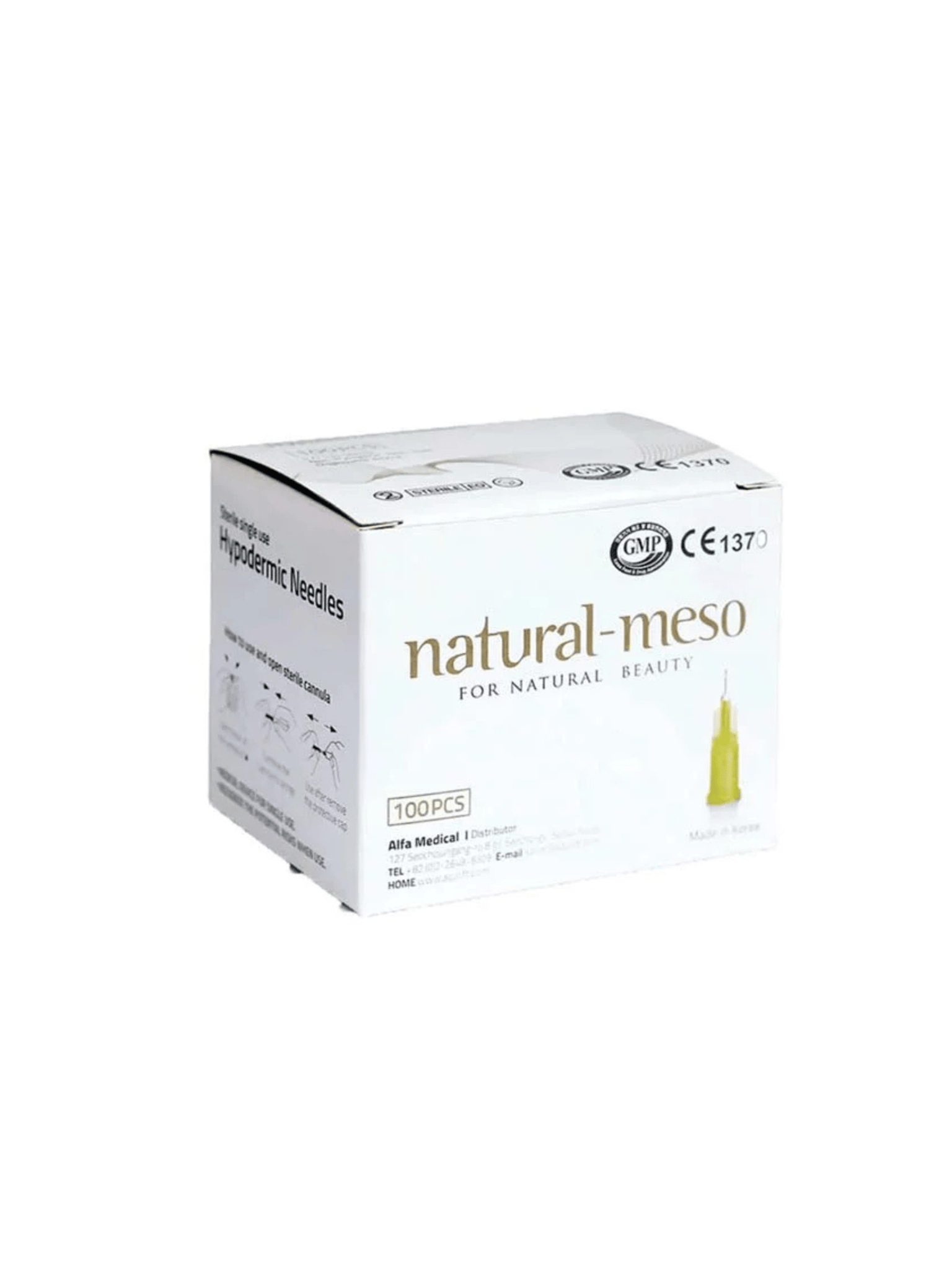 Meso Needle 34G x 4mm (x100)